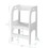 Child Standing Tower, Step Stools for Kids, Toddler Step Stool for Kitchen Counter, White W114139651
