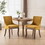 W1143P151495 Golden+Fabric+Dining Room+American Design+Set of 2