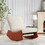 W1143P163506 Orange+Corduroy+Primary Living Space+Modern+Rocking Chairs