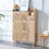 Modern minimalist storage cabinet, Japanese rattan shoe cabinet, bed top cabinet, small home furniture. Suitable for corridors and living rooms. W115170127 W1151P147199