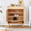Modern minimalist storage cabinet, rattan shoe cabinet, bed top cabinet. Beautiful shape, suitable for corridors and living rooms. W1151P151510