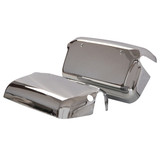 Chrome Door Mirror Covers for Freightliner Century & Columbia 2005-2015 Pair Driver&Passenger Side LH+RH W115556543