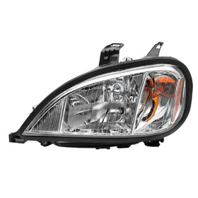 Chrome Halogen Headlights assembly Compatible with Freightliner Columbia 2004-2017 driver side W1155P390691