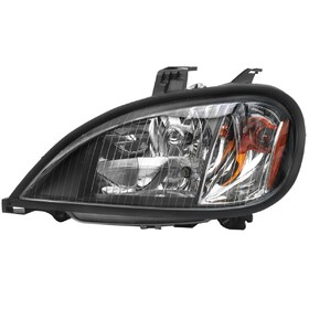Black Halogen Headlights assembly Compatible with Freightliner Columbia 2004-2017 Driver Side W1155P390722