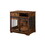 Sliding door dog crate with drawers. Rustic Brown, 35.43" W x 23.62" D x 33.46" H W116257389