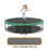 12FT Recreational Kids Trampoline with Safety Enclosure Net & Ladder, Outdoor Recreational Trampolines W1163P164306