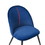 Dining Chair, Navy Blue Velvet, Metal Black legs, Set of 4 Side Chairs W116459159