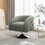 Modern style emerald single swivel sofa chair, Teddy upholstered single sofa with round and fluffy reading chair, suitable for living room, bedroom, corner W1170P163447