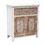 Weathered Wood Cabinet with 1 Drawer and 2 Doors Vintage Accent Storage Cabinet for Entryway, Living Room W1189123500