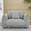50.75"Living Room upholstered armchair bedroom, apartment, studio, office, waiting room,1pillow W1193S00043