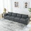 W1193S00050 Grey+Fabric+Wood+Primary Living Space+Eucalyptus