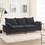 W1193S00053 Black+Fabric+Wood+Primary Living Space+Pine
