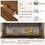 63inch Long Wood Console Table with 3 Drawers and 1 Bottom Shelf for Entryway Hallway Easy assembly Extra-thick Sofa Table( Brown) W1202114035
