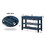 Console Sofa Table with 2 Storage Drawers and 2 Tiers Shelves, Mid-Century Style 42" Solid Wood Buffet Sideboard for Living Room Furniture Kitchen Dining Room Entryway Hallway,Navy Blue W120284580
