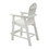 HIPS Bar Chair with Armrest,Patio Bar Chair Set of 2, White W1209107719