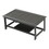HIPS All-Weather Coffee Table, Outdoor / Indoor Use, Grey W1209114912