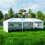 10x30' Wedding Party Canopy Tent Outdoor Gazebo with 8 Removable Sidewalls W121270358