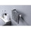 Brushed Nickle Wall Mounted 4-Piece Bathroom Accessories W1217106960