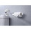 Brushed Nickle Wall Mounted 4-Piece Bathroom Accessories W1217106960