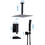 12inch Shower System with Waterfall Tub Spout and Handheld Shower Head W121749910