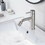 Brushed Nickle Bathroom Faucet for 2 Mode Faucet for Bathroom Sink with 360&#176; Rotating Aerator W121765068