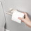 Toilet Paper Holder Self Adhesive, Stainless Steel Rustproof Adhesive Toilet Roll Holder no Drilling W1219112870