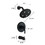 Single Handle 5-functions Shower Head Set with Tub Spout (Valve Included) W121943303