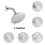 Single Handle 5-functions Shower Head Set (Valve Included) W121943748