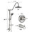 Shower Head with Handheld Shower System with 8" Rain Shower Head with Tub Spout (Rough-in Valve Included) W121949100