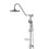 Shower Head with Handheld Shower System with 8" Rain Shower Head W121961282