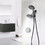 Classic High Pressure Single Handle 6 Function Rain Shower Head with Handheld Shower (Valve Included) W121961964