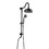 Shower Head with Handheld Shower System with 8" Rainfall Shower Head, Dual Shower Combo W121990175