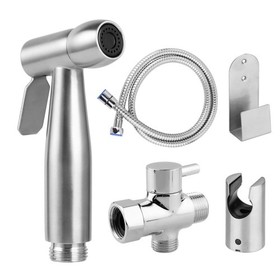 Bidet Sprayer for Toilet, Handheld Cloth Diaper Sprayer, Bathroom Bidet Accessory Attachment with Hose W122454366
