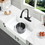 Fireclay 33" L x 20" W Workstation Farmhouse Kitchen Sink with Accessories W122567038