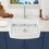 Fireclay 30" L x 20" W Farmhouse Arch Edge Apron Front Single Bowl Kitchen Sink W122567049