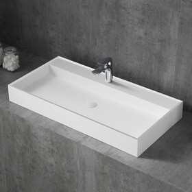 31.5inch Solid surface basin W1240102848
