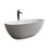 1500mm small size solid surface stone Bathroom freestand bathtub W1240135213