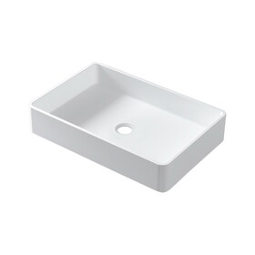 FS130-545 Solid Surface Basin with Chrome Color PJ-Drain W1240138257