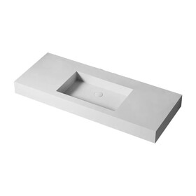 48inch Solid surface single basin with mounting screw W1240140312