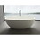 W1240P145301 White+Solid Surface+Oval+Bathroom+Freestanding Tubs