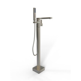 Brushed Freestanding Bathtub Faucet W1240P206389