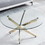 Modern Round Tempered Glass Coffee Table with Chrome Legs W124163592