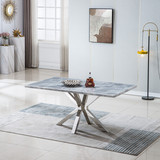 Rectangular Marble Table for Dining Room/Kitchen, 1.02