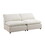 Modular Sectional Sofa Set, Self-customization Design Sofa, White W1241S00177