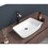 24"x15" White Ceramic Rectangular Vessel Bathroom Sink W1243124923