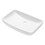 24"x15" White Ceramic Rectangular Vessel Bathroom Sink W1243124923