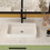 24"x14" White Ceramic Rectangular Vessel Bathroom Sink W1243124968