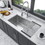 33 inch Undermount Sink - 33"x19"x10" Undermount Stainless Steel Kitchen Sink 16 Gauge 10 inch Deep Single Bowl Kitchen Sink Basin W1243130737