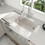 30 inch Farmhouse Kitchen Sink - 30"x21"x10" Stainless Steel Apron Front Farmhouse Sink 10 inch Deep 16 Gauge Single Bowl Kitchen Sink Basin W124358712