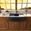 Farmhouse Sink Workstation - 30 inch Kitchen Sink Gunmetal Black Stainless Steel 16 gauge Apron Front Kitchen Sink W124360232